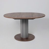 Стол Элигард Ontario (Онтарио) 1000(1300)*760*1000 дуб нокс/дымчатый алмаз купить в Минске