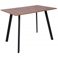 Стол SOLO (Соло) 1020*670*740 дуб велингтон/черный