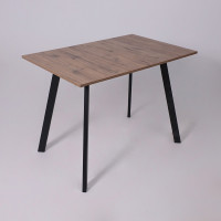 Стол SOLO (Соло) 1020*670*740 дуб велингтон/черный купить в Минске