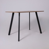 Стол SOLO (Соло) 1020*670*740 дуб велингтон/черный купить в Минске