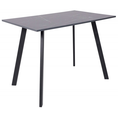 Стол SOLO (Соло) 1020*670*740 мрамор неро маркина/черный купить в Минске