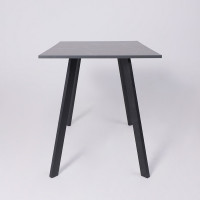 Стол SOLO (Соло) 1020*670*740 мрамор неро маркина/черный купить в Минске