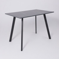 Стол SOLO (Соло) 1020*670*740 мрамор неро маркина/черный купить в Минске
