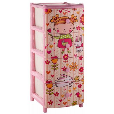 Комод детский Элластик Девочка