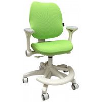 Кресло ортопедическое для детей Ergosmart Antey серый в комплекте с салатовым чехлом купить в Минске Кресло ортопедическое для детей Ergosmart Antey серый в комплекте с салатовым чехлом купить в Минске