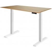 Стол с регулируемой высотой Electric Desk Compact White