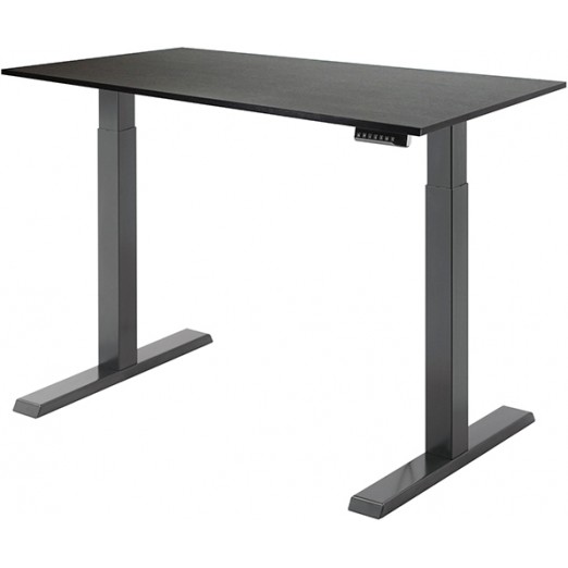 Стол с регулируемой высотой Electric Desk Compact Black