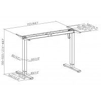 Стол с регулируемой высотой Electric Desk Light White 120*65*1,8 см купить в Минске Стол с регулируемой высотой Electric Desk Light White 120*65*1,8 см купить в Минске