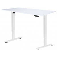 Стол с регулируемой высотой Electric Desk Light White 120*65*1,8 см