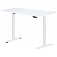 Стол с регулируемой высотой Electric Desk Light White 120*65*2,5 см