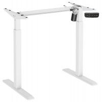 Стол регулируемый Electric Desk Prime White 136*80*3,6 купить в Минске