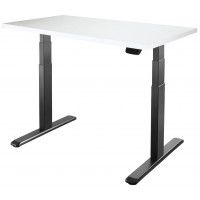 Стол с регулируемой высотой Ergo Desk Prime Black 136*80*3,6