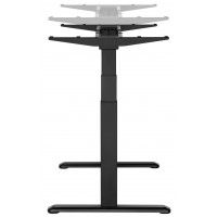 Стол с регулируемой высотой Ergo Desk Prime Black 136*80*3,6 купить в Минске