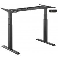 Стол с регулируемой высотой Ergo Desk Prime Black 136*80*3,6 купить в Минске