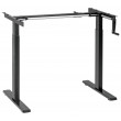 Стол с регулируемой высотой Manual Desk Compact Fr Black 138*80*1,8 см купить в Минске