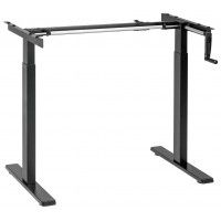 Стол с регулируемой высотой Manual Desk Compact Fr Black 138*80*1,8 см купить в Минске