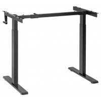 Стол с регулируемой высотой Manual Desk Compact Fr Black 138*80*1,8 см купить в Минске