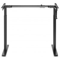 Стол с регулируемой высотой Manual Desk Compact Fr Black 138*80*1,8 см купить в Минске