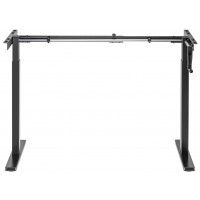 Стол с регулируемой высотой Manual Desk Compact Fr Black 138*80*1,8 см купить в Минске