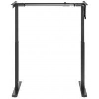 Стол с регулируемой высотой Manual Desk Compact Fr Black 138*80*1,8 см купить в Минске