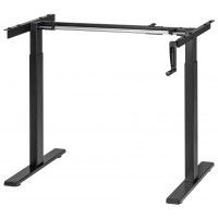 Стол с регулируемой высотой Manual Desk Compact Fr Black 138*80*1,8 см купить в Минске