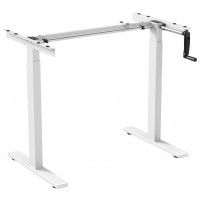 Стол с регулируемой высотой Manual Desk Compact Fr White 138*80*1,8 см купить в Минске Стол с регулируемой высотой Manual Desk Compact Fr White 138*80*1,8 см купить в Минске