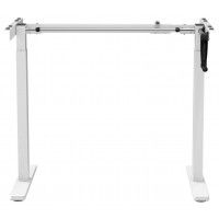 Стол с регулируемой высотой Manual Desk Compact Fr White 138*80*1,8 см купить в Минске Стол с регулируемой высотой Manual Desk Compact Fr White 138*80*1,8 см купить в Минске