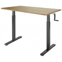 Стол с регулируемой высотой Manual Desk Compact Black 136*80*3,6 см купить в Минске