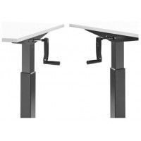 Стол с регулируемой высотой Manual Desk Compact Black 136*80*3,6 см купить в Минске