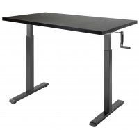 Стол с регулируемой высотой Manual Desk Compact Black 136*80*3,6 см купить в Минске