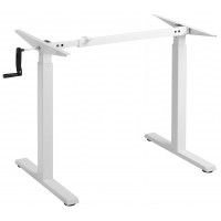 Стол с регулируемой высотой Manual Desk Compact White 138*80*1,8 см купить в Минске