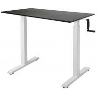 Стол с регулируемой высотой Manual Desk Compact White 138*80*1,8 см купить в Минске