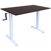 Стол с регулируемой высотой Manual Desk Light White 120*65*1,8 см купить в Минске Стол с регулируемой высотой Manual Desk Light White 120*65*1,8 см купить в Минске