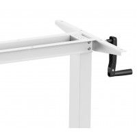 Стол с регулируемой высотой Manual Desk Light White 120*65*1,8 см купить в Минске Стол с регулируемой высотой Manual Desk Light White 120*65*1,8 см купить в Минске