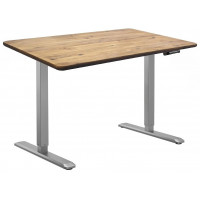 Стол с регулируемой высотой Manual DESKFIT DF100 GREY 130*75*2,7 см (натуральное дерево) купить в Минске