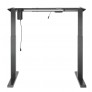 Стол с регулируемой высотой Electric Desk Compact Black 136*80*3,6 см