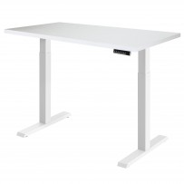 Стол с регулируемой высотой Electric Desk Compact White 136*80*3,6