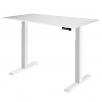 Стол с регулируемой высотой Electric Desk Compact White 138*80*1,8