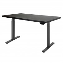 Стол с регулируемой высотой Ergo Desk Pro Black 136*80*3,6