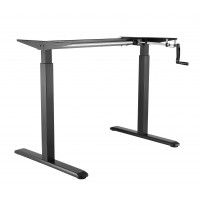 Стол с регулируемой высотой Manual Desk Black 138*80*1,8 см купить в Минске