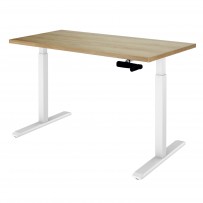 Стол с регулируемой высотой Manual Desk White 136*80*3,6 см