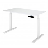 Стол с регулируемой высотой Manual Desk White 138*80*1,8 см