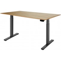 Стол с регулируемой высотой Unique Ergo Desk Pro Black