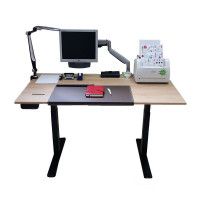 Стол с регулируемой высотой Unique Ergo Desk Black 136*80*3,6 см купить в Минске Стол с регулируемой высотой Unique Ergo Desk Black 136*80*3,6 см купить в Минске