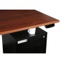 Стол с регулируемой высотой Unique Ergo Desk Black 138*80*1,8 см