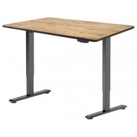Стол с регулируемой высотой Wooden Electric Desk Light Black 120*60*2,7 см (натуральное дерево) купить в Минске