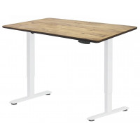 Стол с регулируемой высотой Wooden Electric Desk Light White 120*60*2,7 см (натуральное дерево) купить в Минске