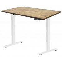 Стол регулируемый Wooden Electric Desk Prime White 130*75*2,7 (натуральное дерево) купить в Минске