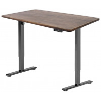 Стол регулируемый Wooden Electric Desk Prime Black 120*60*2,7 (натуральное дерево) купить в Минске