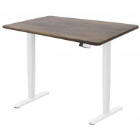 Стол с регулируемой высотой Wooden Unique Ergo Desk White 130*75*2,7 см (натуральное дерево) купить в Минске